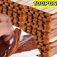 5/100PCS Car Motorcycle Tire Repair Strips Tubeless Seal Strip Tyre Puncture Rubber Strip Plug Car Bike Tire Repair Amagi