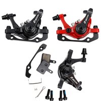 ZOOM DB680 Dual Piston Disc Brakes Road Handle Shifter Disc Mountain Bike Bilateral Drive Adjustable Brake with Mounting Clips