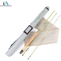 MAXIMUMCATCH Ultra Lite Fly Rod 1-4WT 6-7.9ft Medium-Fast Action for Small Stream Trout & Panfish Precision Fly Fishing Rod