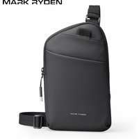 MARK RYDEN Multi-Pocket Organized Chest Bag, Small Sling Bag with Layered Storage