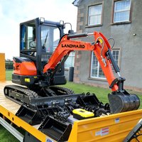 Customized High Quality EPA EuroV Engine 2.5 T Hydraulic Mini Excavator Construction Machinery 1.8 T Micro Excavation With Cabin