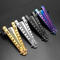 A practical folding butterfly comb, convenient to carry, with sturdy teeth, durable handle, and a sturdy butterfly comb.
