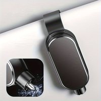 2 in 1 Car Emergency Windows Glass Breaker Safety Belt Cutter Alloy Mutifunction Emergency Hammer Keychain Self Rescue Tool