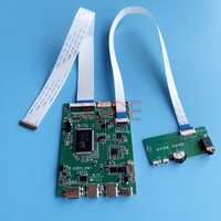 LCD Driver Controller Board For NT156FHM-N41/N43/N51/N61 Laptop Screen 2 TYPEC 15.6" 1920x1080 30 Pin EDP HDMI-Mini Kit DIY