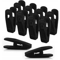 10Pcs Household Multifunctional Non-Slip Non-Marking Clothes Drying Clips, Universal Accessories for Velvet Hangers