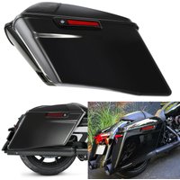 4" Extended Saddlebags Side Bag For Harley Touring Street Electra Glide Road King Ultra Classic CVO 2014-2024 2019 Motorcycle