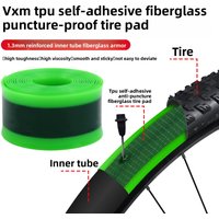 AliExpress VXM Highway mountain bike tire pad 26 inch 700C anti stab self-adhesive armor anti puncture 27.5 29 universal inner tube pad