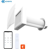 KCvents VT125 Heat Recovery Ventilator Room Ventilation Fresh Air Fan With Ceramic Hepa Filter Ventilation System Exhaust Fan
