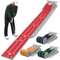High-quality Mini Golf Putter Pads in Green, Red and Blue, Anti-slip Portable for Indoor and Outdoor Golf Practitioners PM025