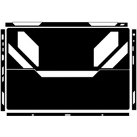 Pre-cut 1PCS Back+Side Skin Sticker Cover For 2025-2026 OneXPlayer Super X 2-in-1 14-inch