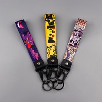 Anime Movie Figures Eagle Beak Keychain Short Lanyard Used Phone Rope Badge Holder KeyChain Classic Cartoon Keyrings Accessories