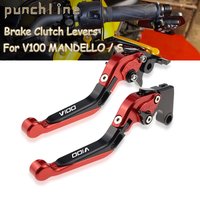 Fit V100 MANDELLO S 2023-2024 Adjustable Clutch Handles For V 100 MANDELLOS Folding Extendable Brake Levers