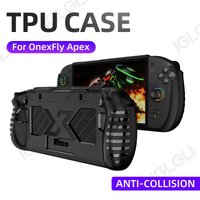 TPU Case for OnexFly Apex Anti-Slip Ergonomic Grip Gaming Console Protective Cover Skin Shockproof Protective Accessories