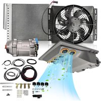Aspligo 10500BTU Fast Cooling Parking Air Conditioning 12V Small Ceiling Mount Electric Air Conditioner For Truck Bus Camper Van
