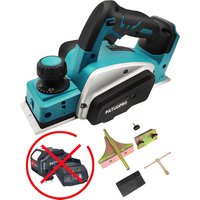 15000RPM Electric Cordless Planer Router Trimmer Furniture Cutting Machine Woodworking Planer For Makita 18V Battery(No Battery)
