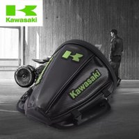 Waterproof Kawasaki Motorcycle Tail Bag Sport Luggage Saddle Riding Rear Bag Motorcycle Motorbike Scooter Side Back Seat Bag
