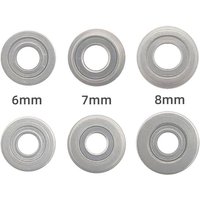 6pcs/set Bearing Steel Gear Shim For 6-8mm Gearbox Airsoft Paintball Accessories
