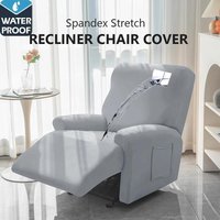 Waterproof Recliner Sofa Cover Non-slip Sofa Covers For Living Room Single Sofa Chair Couch Cover Home Armchair Covers