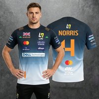 3D Print T-shirt Breathable Quick-dry Sports Casual Top F1 Fan Apparel