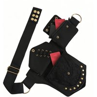 Adjustable Strap Punk Style Belt Waist Packs Multi-functional Lightweight Rivet Hip Bum Bag Durable Vintage Design Leg Phone Bag