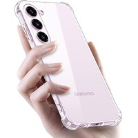 Shockproof Silicone Case For Samsung Galaxy S23 S22 S21 Plus Ultra FE Ultra Thin Clear Soft Back Cover For A54 A34 A24 A14 A04