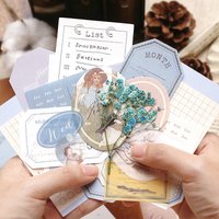 1pack/30pcs High-Quality Vintage Non-Adhesive Mixed Craft Pack, Versatile Retro Cutouts for Themed Handmade