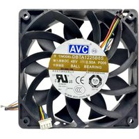 For AVC DBTA1225B8S 120mm 48V 0.5A PWM High Speed Industrial Cooling Fan 12025 4500RPM Server Switch Cooling