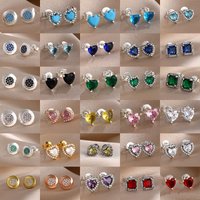 New S925 Silverstone Earnail Earrings, Suitable for DIY Charm Jewelry Gifts on Valentine's Day, Mother's Day, and Anniversary