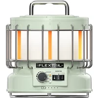 FLEXTAIL Camping Lantern with 9600mAh Battery, 3-in-1 Vintage Rechargeable Camping Light for Patio, Hiking, Camping, Bedroom