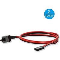 0.5m 2 Pin Computer Switch Line Restart Cable Chassis Boot Line Reset Line Power Cable