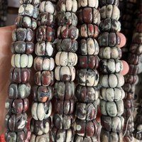 Rare 11-16*15-18MM Big Size Carved White Red Old Coral 6pcs Natural Gemstone Loose Bead for Jewelry Making DIY Bracelet Necklace