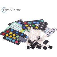 1/2/3/4/6 Key Button Membrane Switch / 3*4 4*4 4X5 Matrix Array Keyboard / 1*6 Keypad Control Panel for Arduino Diy Kit
