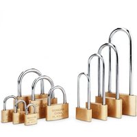 Mini Copper Padlock 20/25/30/40/50mm with 3 Keys Small Lock for Luggage Cabinet Locker