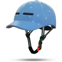 Hybrid Urban Cycling Helmet - Extended Visor Design for E-Bike and Moped and Scooter Safety