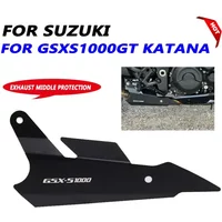 Motorcycle Exhaust Pipe Protector Heat Shield Anti-scalding Cover For SUZUKI GSX-S1000GT GSX-S1000 GT 2022 2023 Accessories