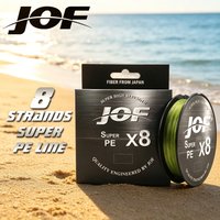 JOF X8 Upgrade Braid Fishing Line Super Strong 8 Strands Multifilament PE Line 150M-500M Braided Line All For Fish Carp