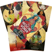 The Medicine Woman Oracle Cards Divination Deck English Vision Edition Tarot Board Playing Game For Party