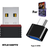 BOYHOM R36S (WiFi) RTL8188FTV USB Dongles and TYPE C OTG adaptor for R36S R36H R36 R36PLUS R36 ultra