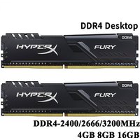 DDR4 RAM 16GB 8GB 4GB 32GB 2133 2400 2666MHz 3200MHz 3600MHz 1.2V PC4-21300 25600 28800 19200 DIMM 288pin Desktop Memory
