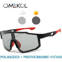 AliExpress OMEKOL Polarized Photochromic Safety Goggles Men Women Protective Sun Glasses Outdoor Sport Sunglasses UV400 Cycling Eyewear