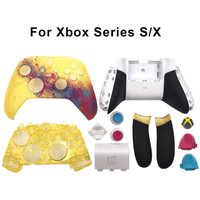 Housing Shell Faceplate Case for XBox Series X S Controller Battery Cover Side Rails Dpad LT RT Button Grips Limited Edition