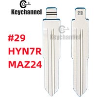 10pcs Car Key Blade lishi HYN7R Metal Blank Flip KD VVDI Flip Key Blade #29 for Hyundai SONATA MOINCA KIA Sorento Optima Xhorse