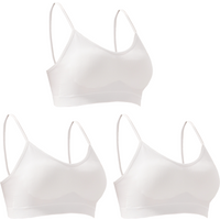 3 Pack Women Disposable Bra Women's Tank Top Wash-Free Thickened Push-Up Bra Plus Size Comfortable and Breathable
