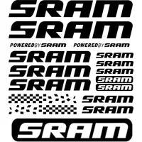 Car Stickers SRAM Bicycle Stickers Personalized Creative Stickers Waterproof and Sunscreen PVC 32cm*36cm