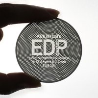 Alikisscafe Coffee Puck Screen 0.2mm Espresso Filter 51mm 53.5mm 58.5mm For Delonghi Breville Portafilter Accessory Barista Tool