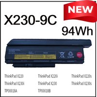 44+ 94WH X230 42T4899 42T4900 42T4942 42T4872 42T4865 42T4866 Laptop Battery for Lenovo Thinkpad X230 X230I X220 45N1029 45N1028