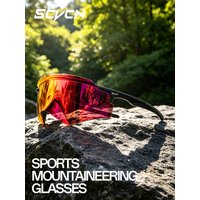 AliExpress SCVCN Men Women Fashion Windproof Oil-repellent Sunglasses Lenses Climbing Cycling Road Marathon Bicycle Hiking Outdoor Eyewear