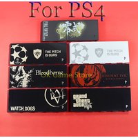 1PC For Playstation4 PS4 1000 1100 1200 Pattern Hard Disk Case Hard Disk Cover Matte Game Console Hard Disk Cover Accessories