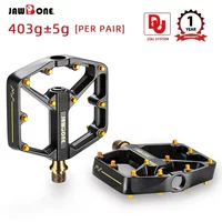 AliExpress RYET Jawbone MTB Bike Flat Pedals Ultralight CNC Aluminum Platform with Replaceable Pins 9/16 Sealed Bearing for Mountain Bike Parts