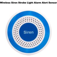 TAIBOAN Wireless 433MHz Siren Strobe Light Alarm Alert Sensor 85dB Indoor Alarm Horn For 433mhz Home GSM Security Alarm System